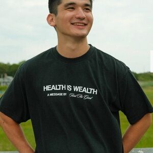 HEALTH IS WEALTH T SHIRT